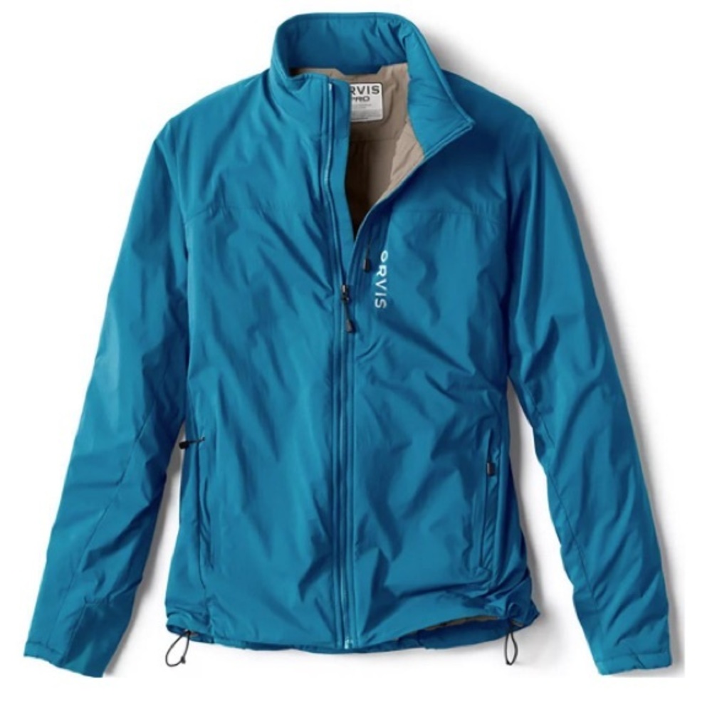 Men’s Orvis Pro Insulated Primaloft Polartec Jacket Evening Blue (Teal)